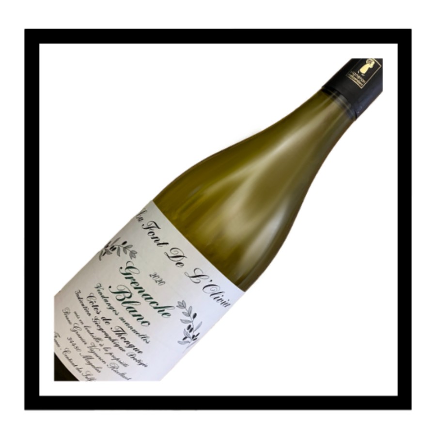 Igp Côte De Thongue 'Grenache Blanc', La Font de L'Olivier